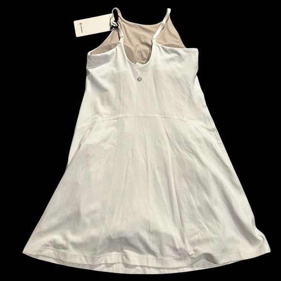 Lululemon 🍋White Align High-Neck Dress A/B Cup NWT Size 6 - Picture 7 of 11